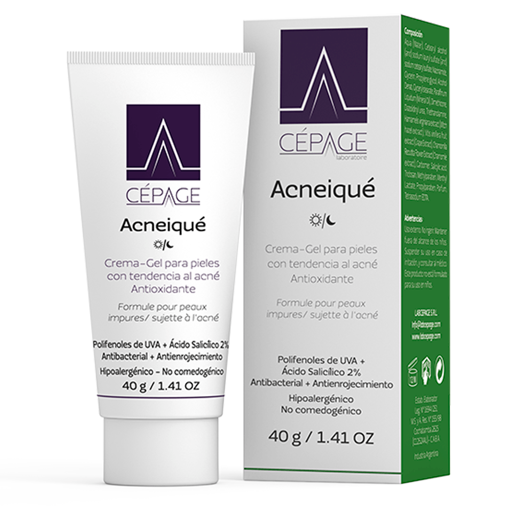Crema-Gel Para Pieles Con Tendencia Al Acné x 40gr - farmaciasdelpueblo crema facial hidratante anti acne