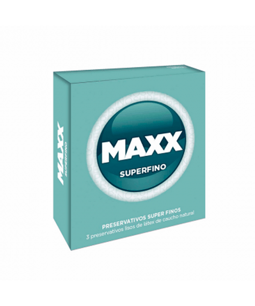 Maxx-Preservativo Maxx Superfino x 3 unid-7798171946328