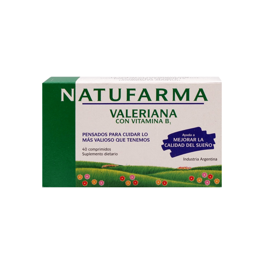 Valeriana + Vitamina B X 40 Comp - Farmaciasdelpueblo