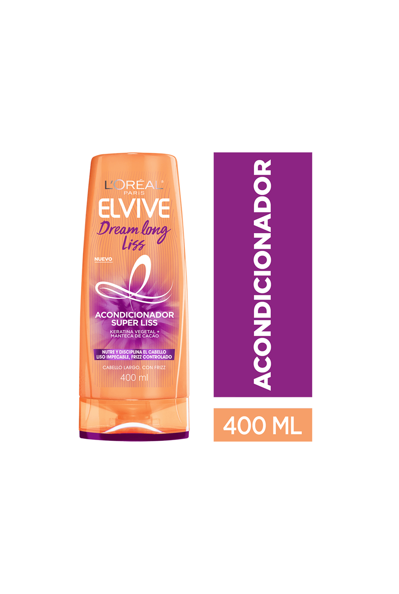 Shampoo Dream Long Liss Elvive L´Oréal Paris x 200 ml - farmaciasdelpueblo