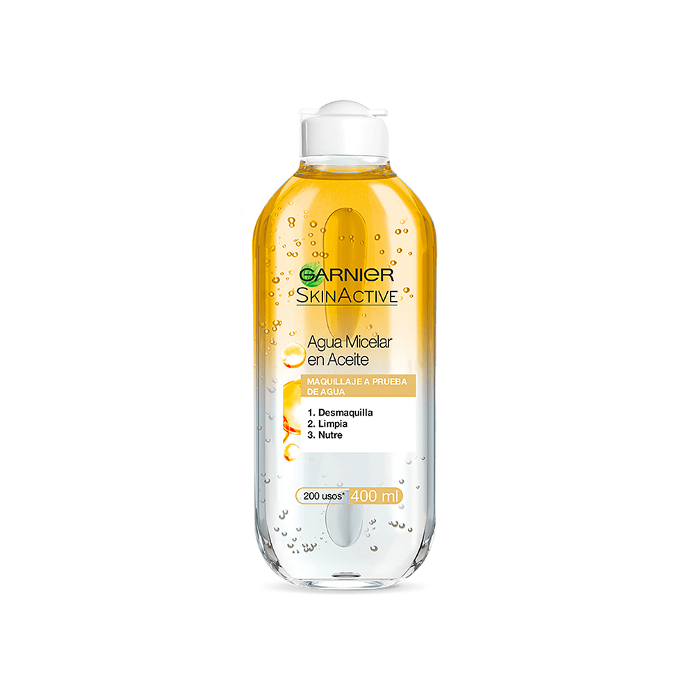 Agua Micelar Garnier Bifásica Skin Active x 400ml, Garnier Cuidado Facial -  Farmacias General Paz