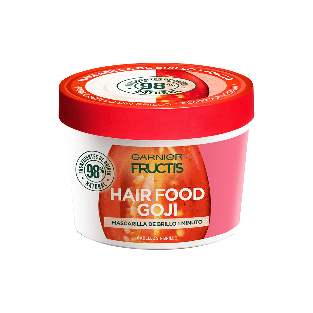 Tratamiento Hair Food Máscara de Brillo Fructis Garnier x