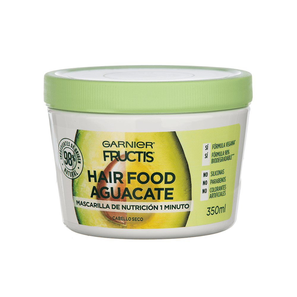 Tratamiento Hair Food Máscara de Nutrición Fructis Garnier x 350 ml