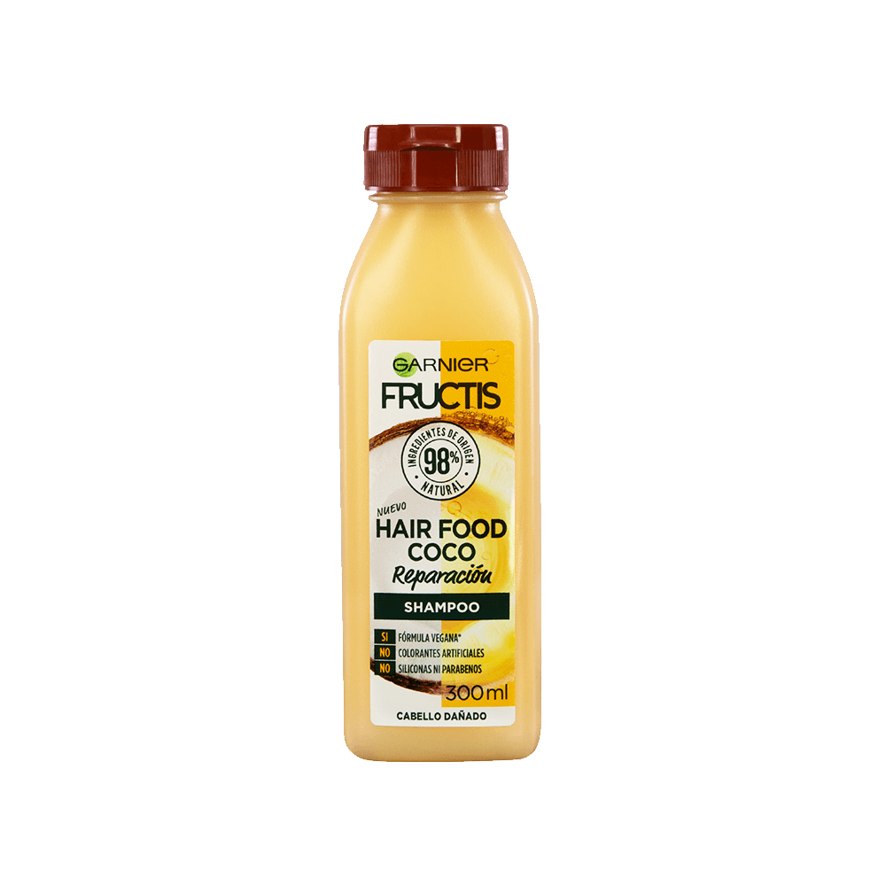 Shampoo Hair Food Coco Fructis Garnier x 300 ml farmaciasdelpueblo