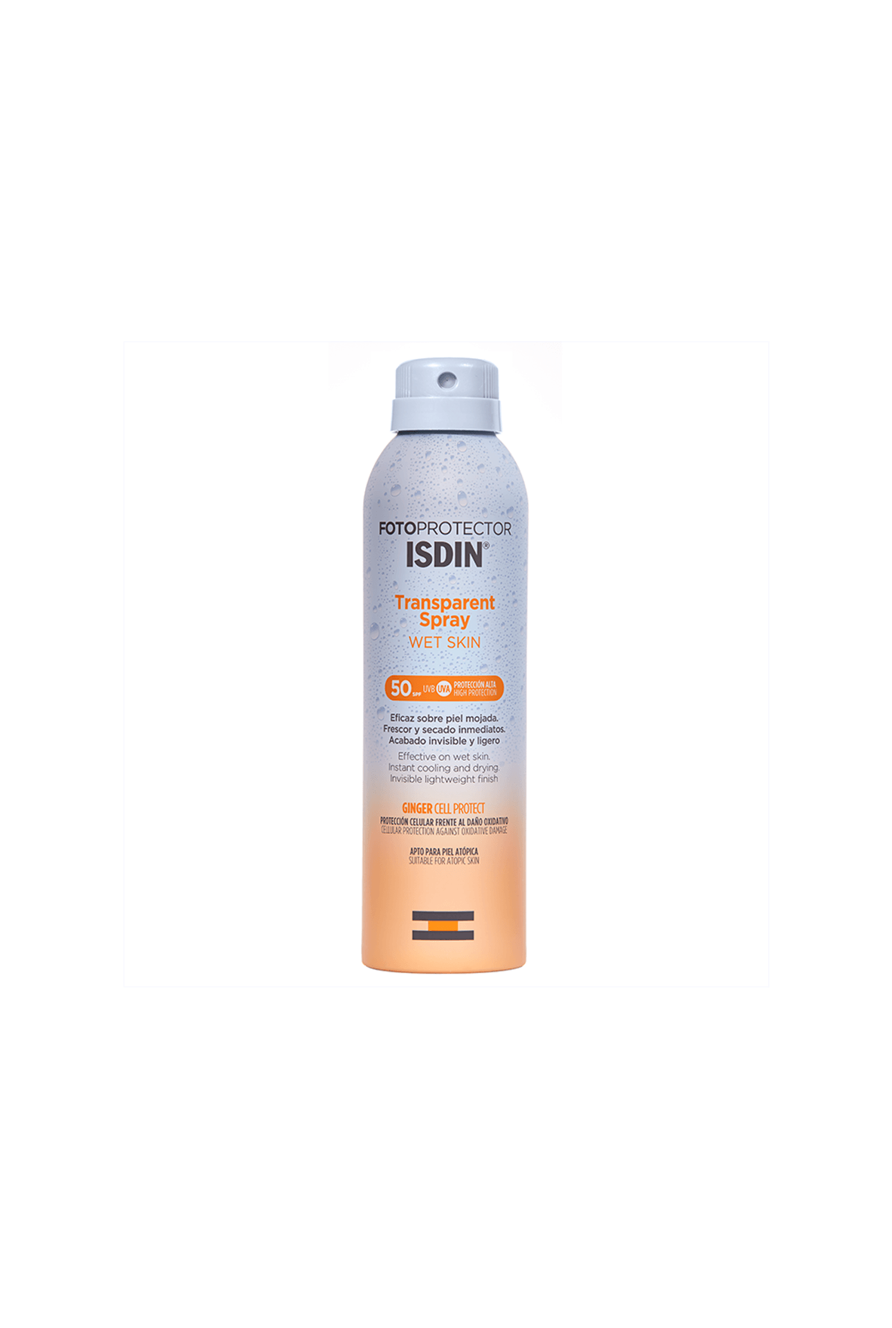Isdin-Fotoprotector Wet Skin Spray Transparente Fps 50 x 250 ml-8429420187917