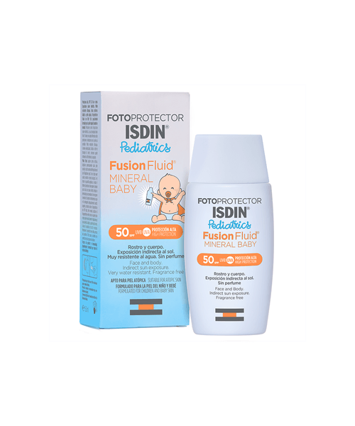 Isdin-Fotoprotector Mineral Baby Fps 50 + x 50 ml-8429420187962