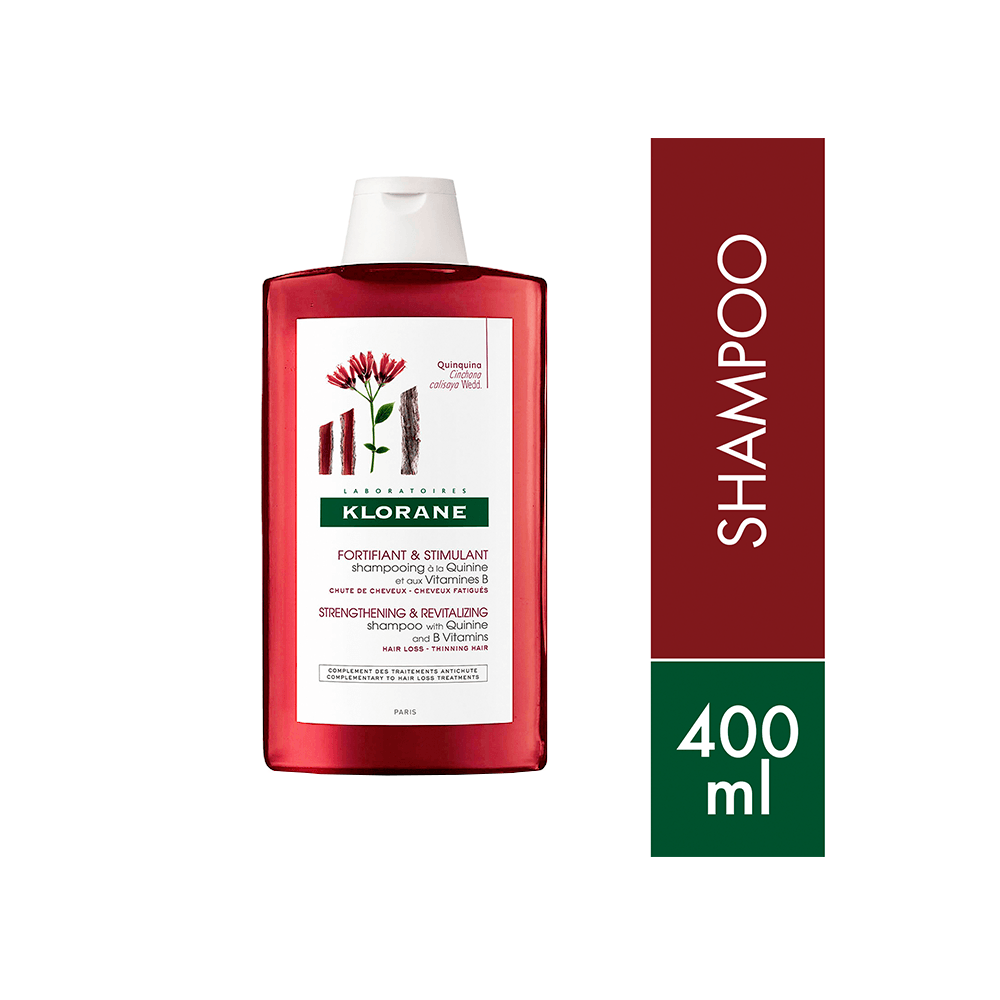 Klorane Shampoo de Quinina x 400 ml farmaciasdelpueblo