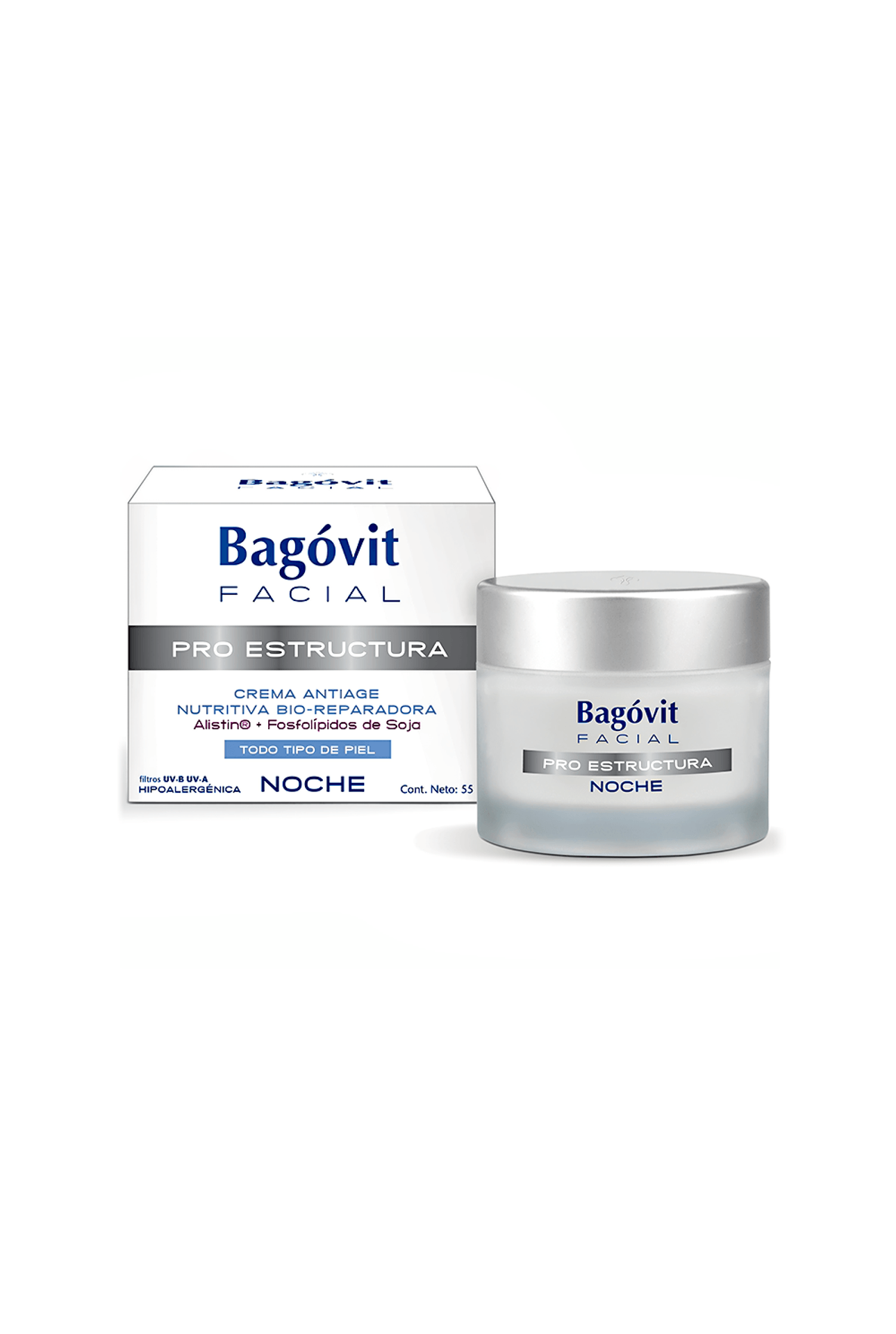 Bagovit-Pro Estructura Crema Noche x55 gr-7790375268862