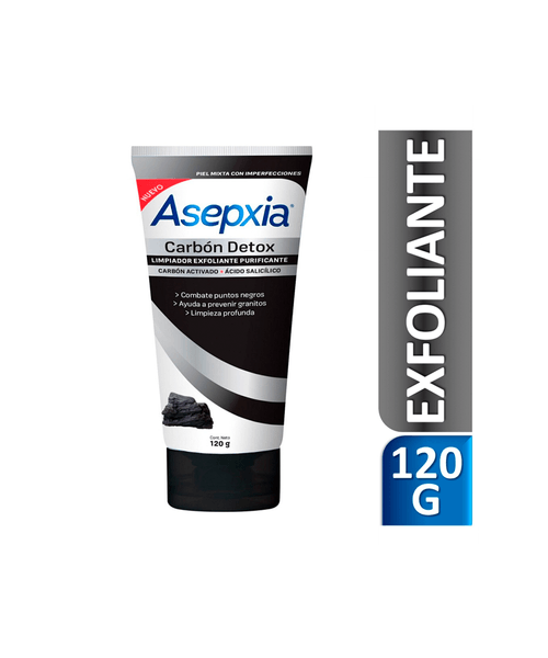 Asepxia-55908_Asepxia-Limpiador-Exfoliante-Carbon-Detox-x-120-gr_img1-7798140259435