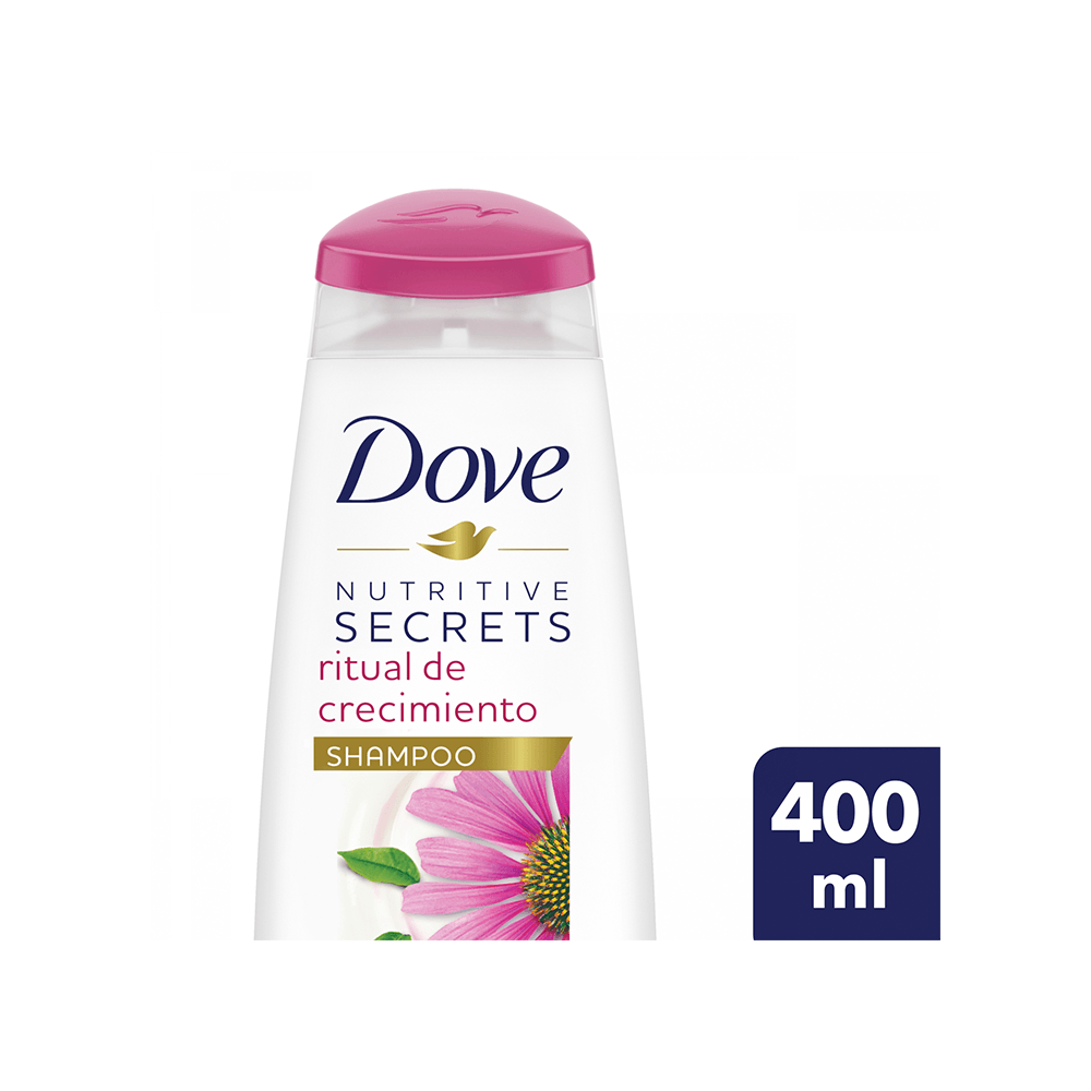 Shampoo Dove Ritual de Crecimiento x 400 ml farmaciasdelpueblo
