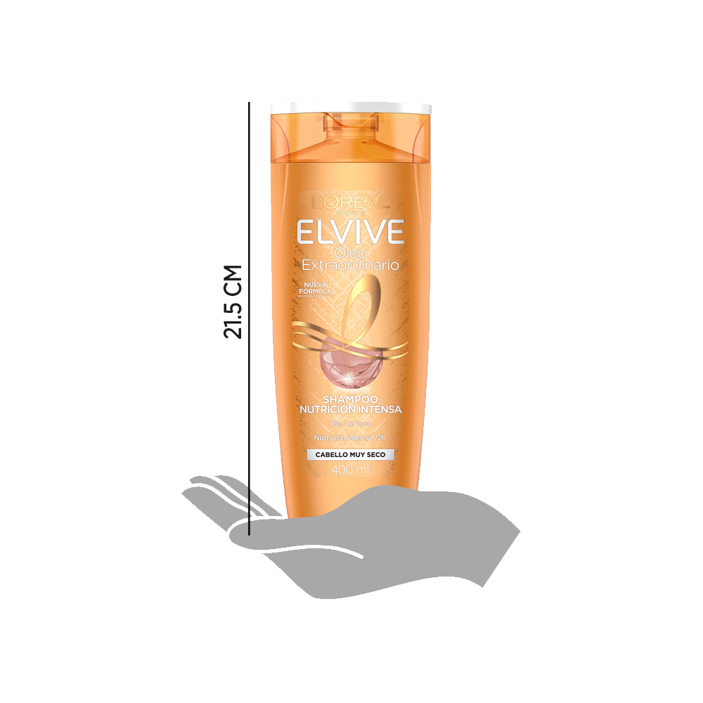 Shampoo Óleo Extraordinario Coco Elvive L´Oréal Paris x 400 ml