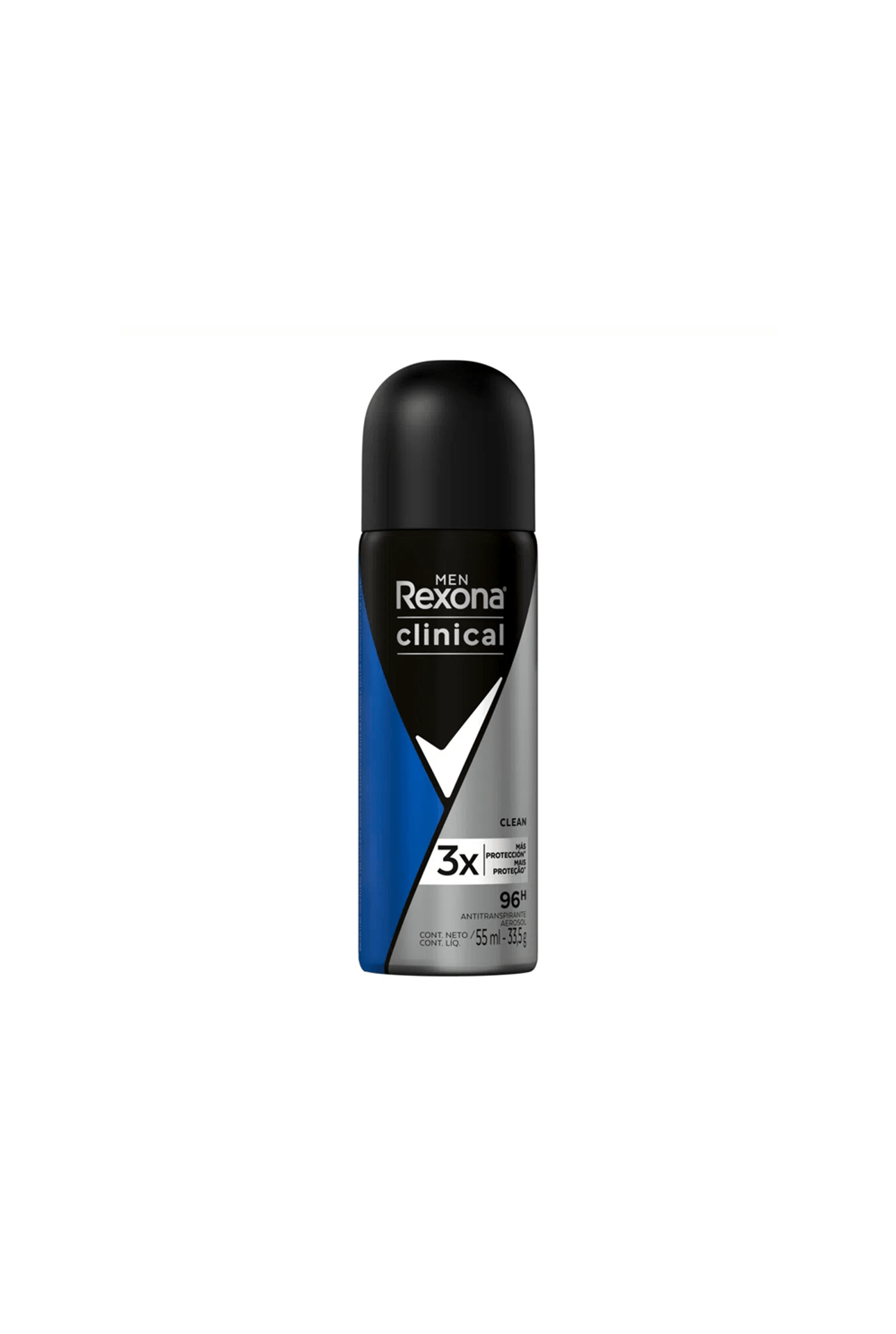 Antitranspirante Rexona Clinical Men Aerosol x 55 ml - farmaciasdelpueblo