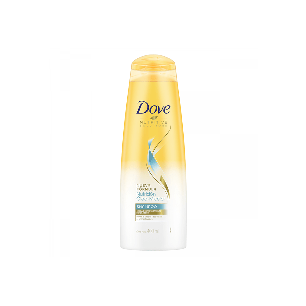 Shampoo Dove Nutrición Oleo Micelar x 400ml farmaciasdelpueblo