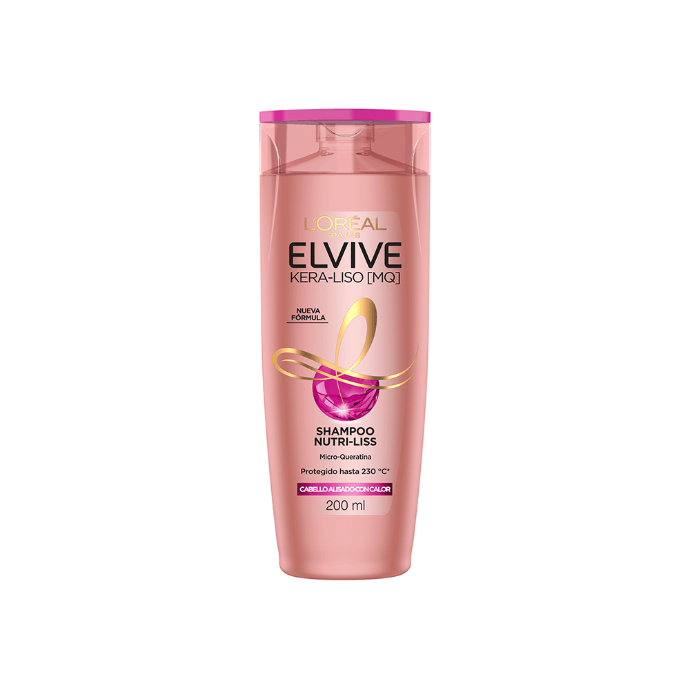 Shampoo Elvive KeraLiso x 200 ml farmaciasdelpueblo