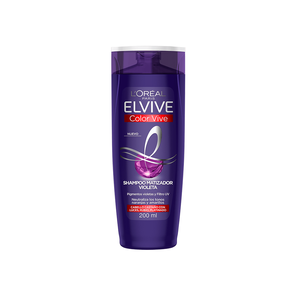 Shampoo Elvive Purple Matizador x 200 ml farmaciasdelpueblo