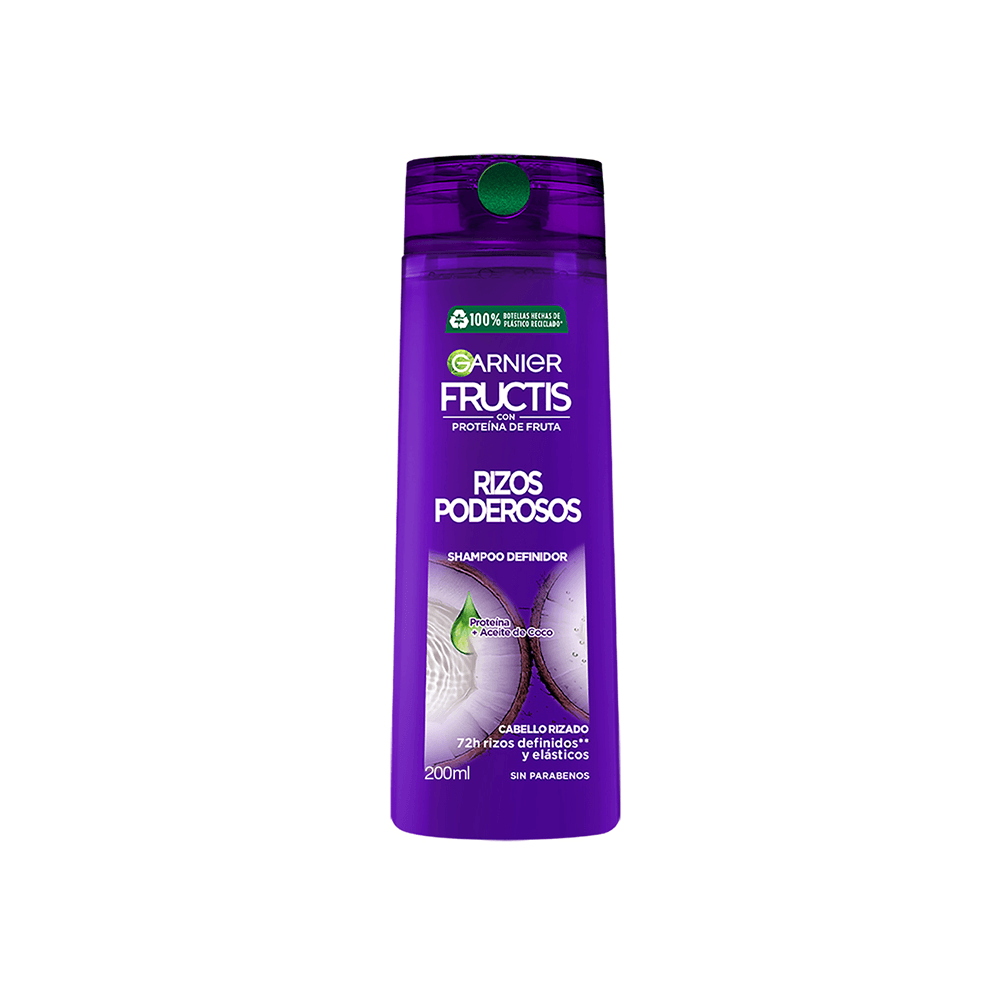 Shampoo Fructis Garnier Rizo Manejable x 200 ml farmaciasdelpueblo