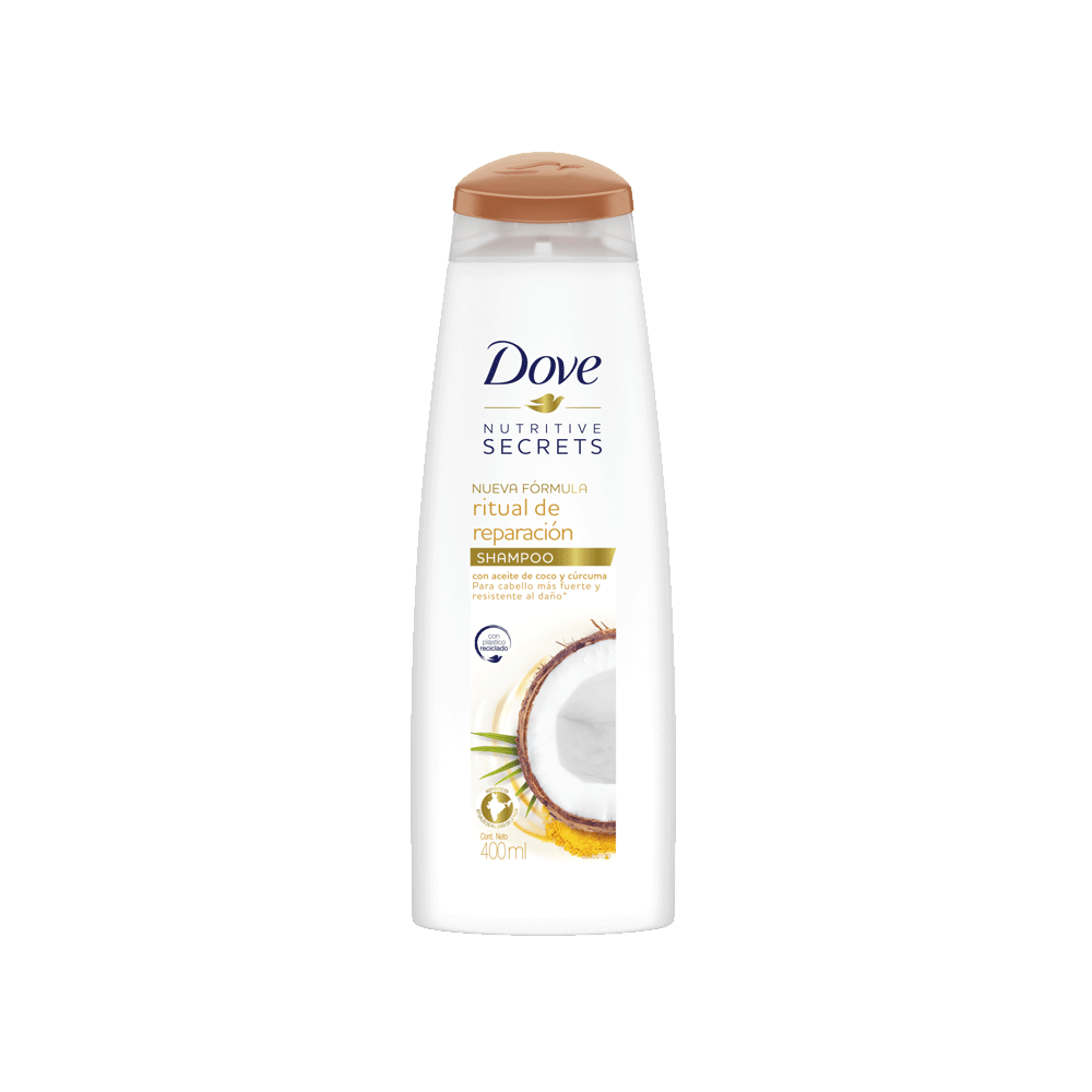 Shampoo Dove Ritual de Reparación x 400 ml farmaciasdelpueblo
