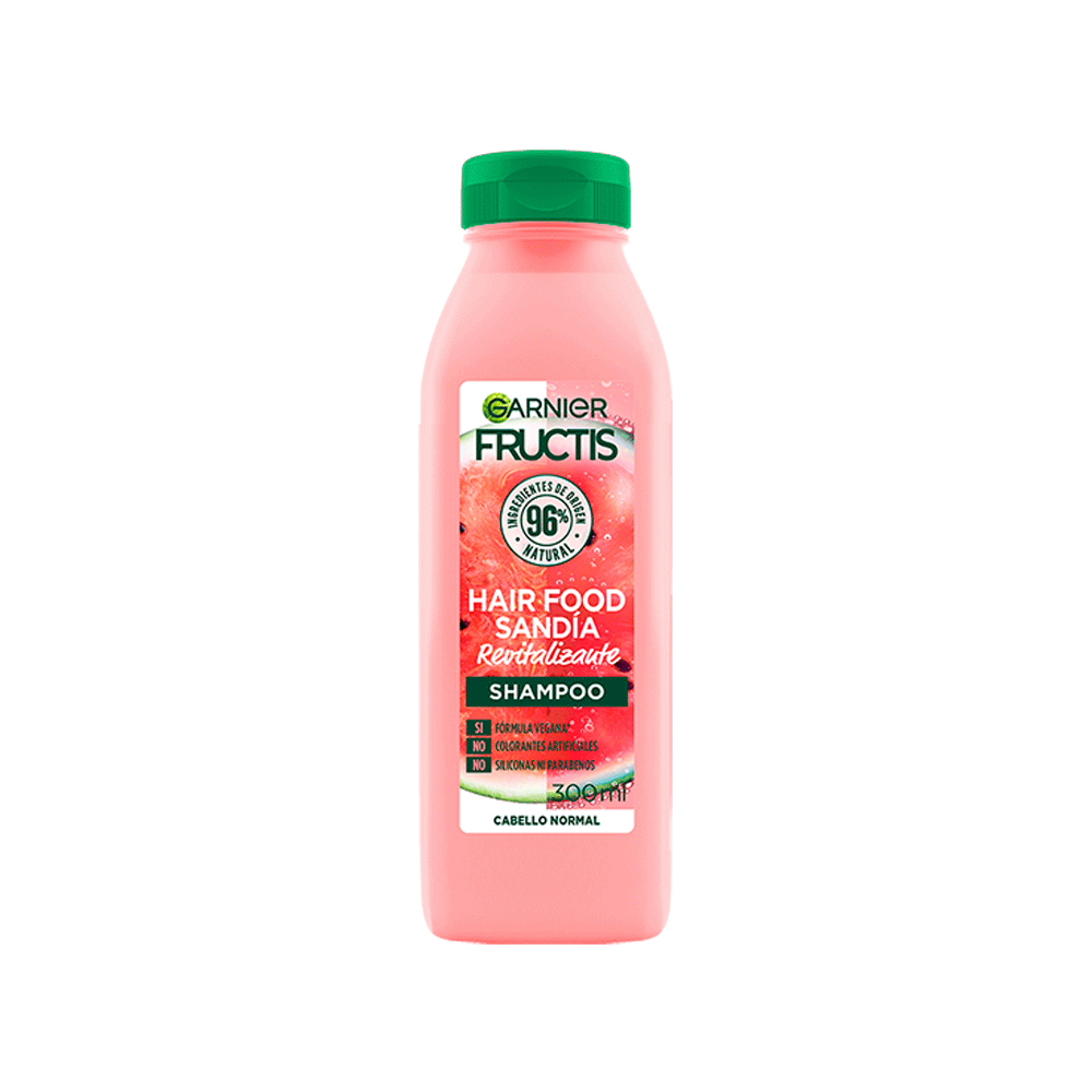 Shampoo Fructis Garnier Hair Food Sandia x 300ml farmaciasdelpueblo