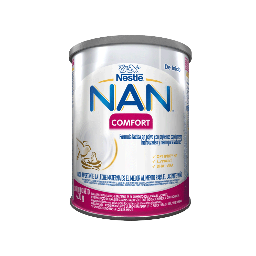 Leche Nan Pro en polvo 0 a 6 meses 400 g