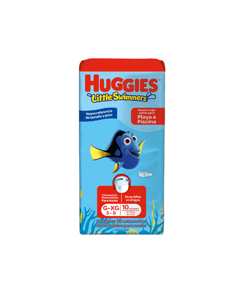Pañales Huggies Para Agua Little Swimmers XG x 10 Unid - farmaciasdelpueblo
