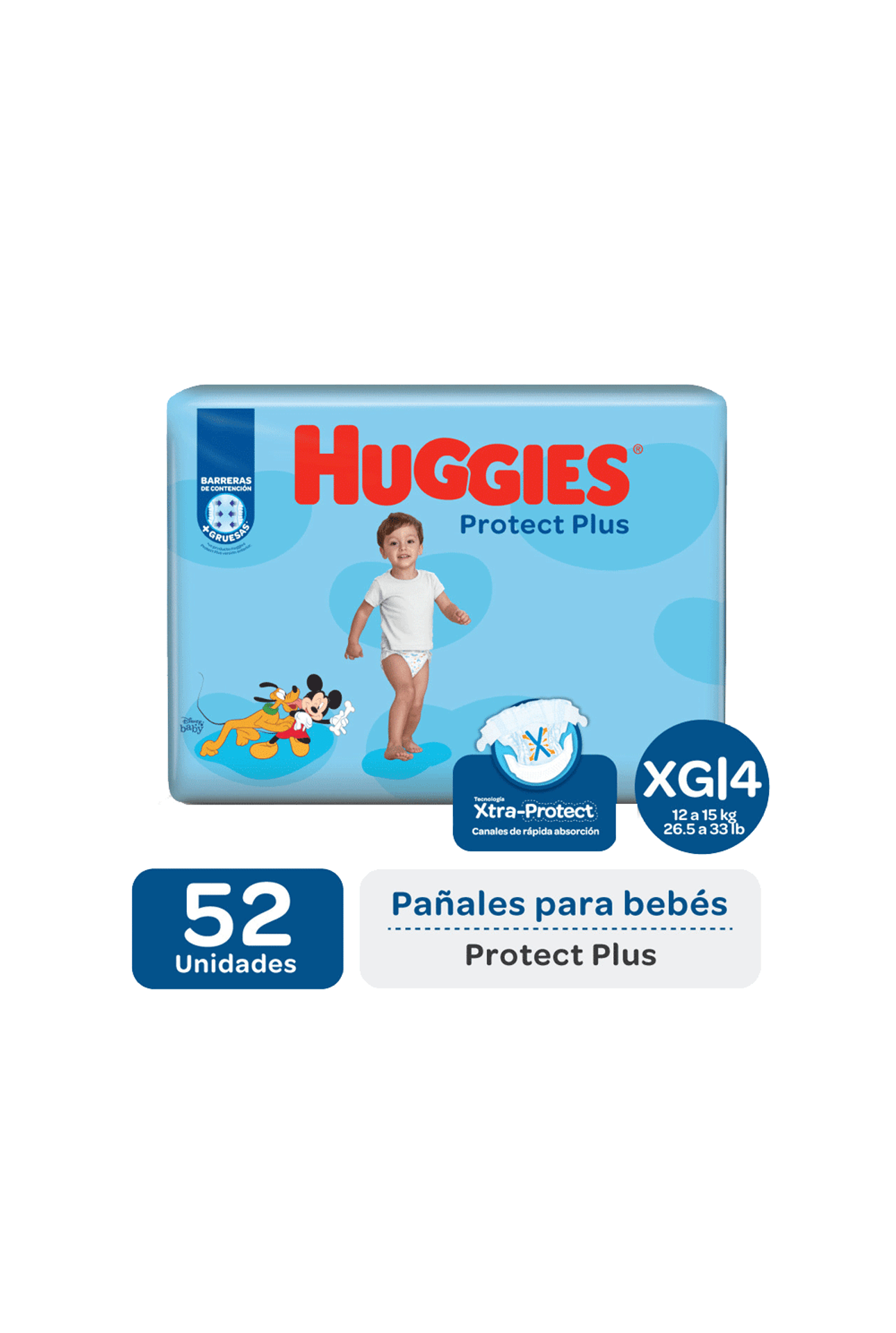 Pañal Huggies Protect Plus Ahorrapack