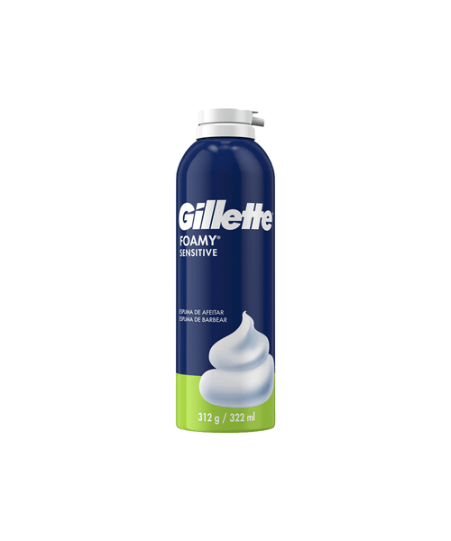 Gillette-Espuma-De-Afeitar-Gillette-Foamy-Sensitive-x-312gr-7500435219655_img1