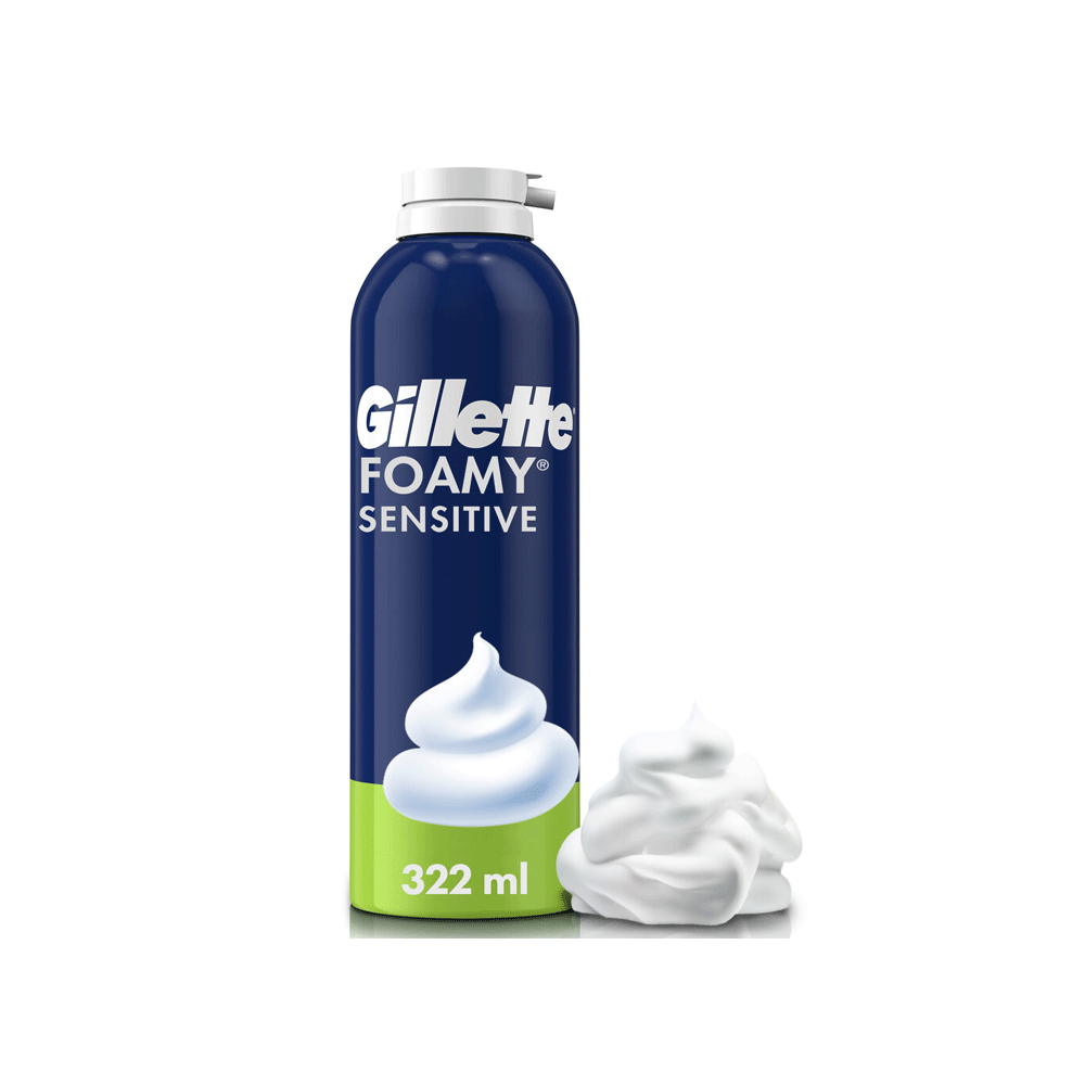 Espuma de Afeitar GILLETTE Foamy Sensitive Frasco 56g