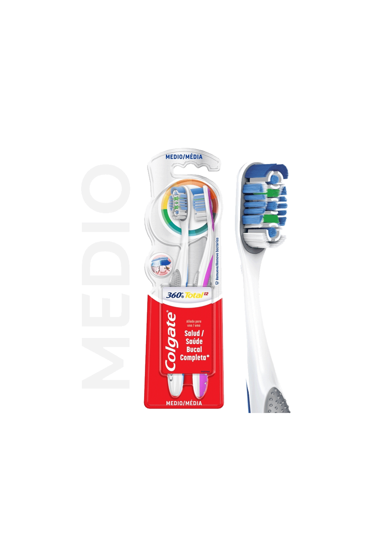Cabezales Repuesto Cepillo Eléctrico Dental Pro-Salud CrossActios x 2 unid  - farmaciasdelpueblo