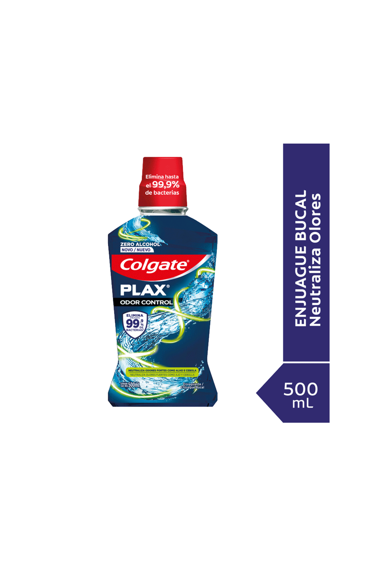 Enjuague Bucal Colgate Plax Odor Control x 500 ml - farmaciasdelpueblo