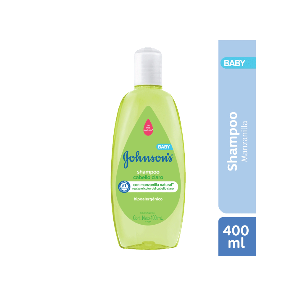 Shampoo Johnson Baby Hidratación Intensa x 400ml - farmaciasdelpueblo