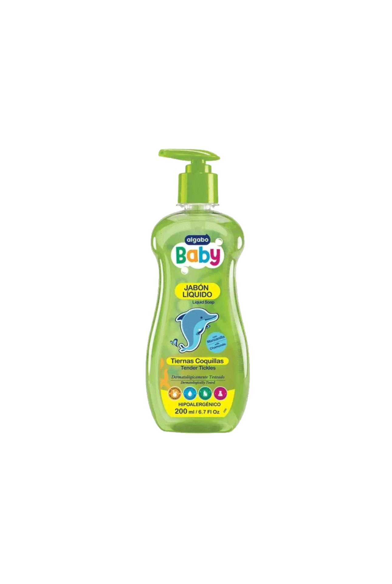 Baño Líquido Recién Nacido, Johnson's Baby, 200 ml (Pack de 2)