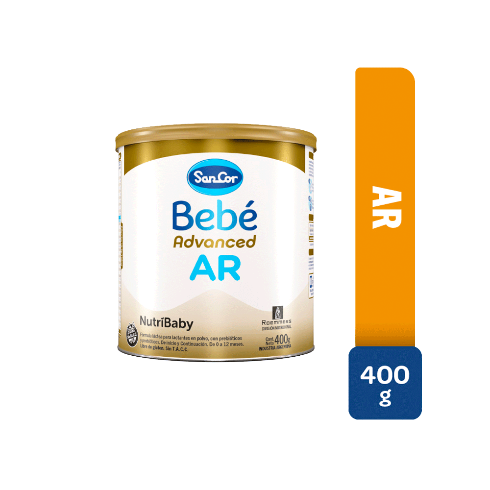 Leche Sancor Bebe 1 (0 A 6 M) Nutricion En Polvo 800 Grs