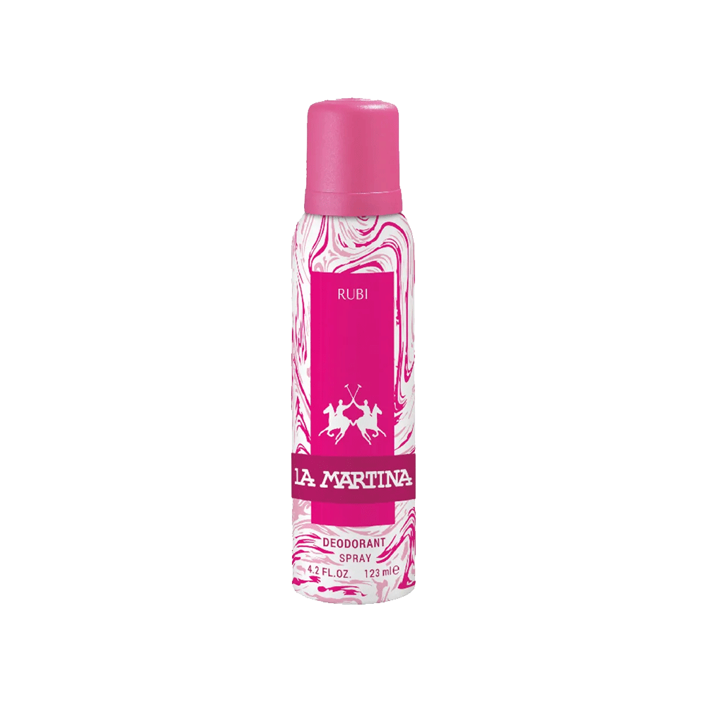 Desodorante en Aerosol La Martina Rubí x 123 ml - farmaciasdelpueblo