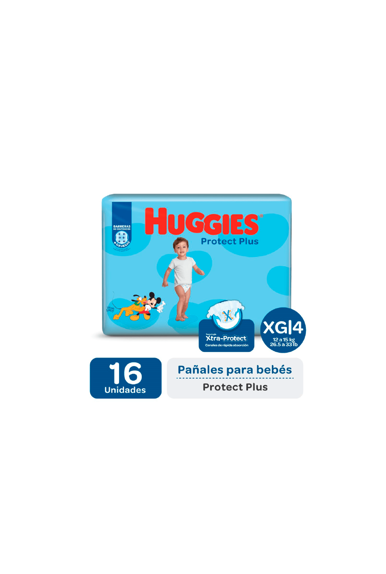 Pañal Huggies Protect Plus Ahorrapack