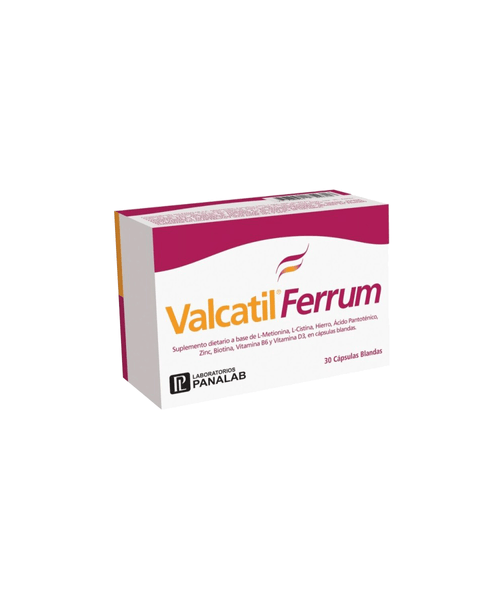 Suplemento-Dietario-Valcatil-Ferrum-x-30-Capsulas-Valcatil