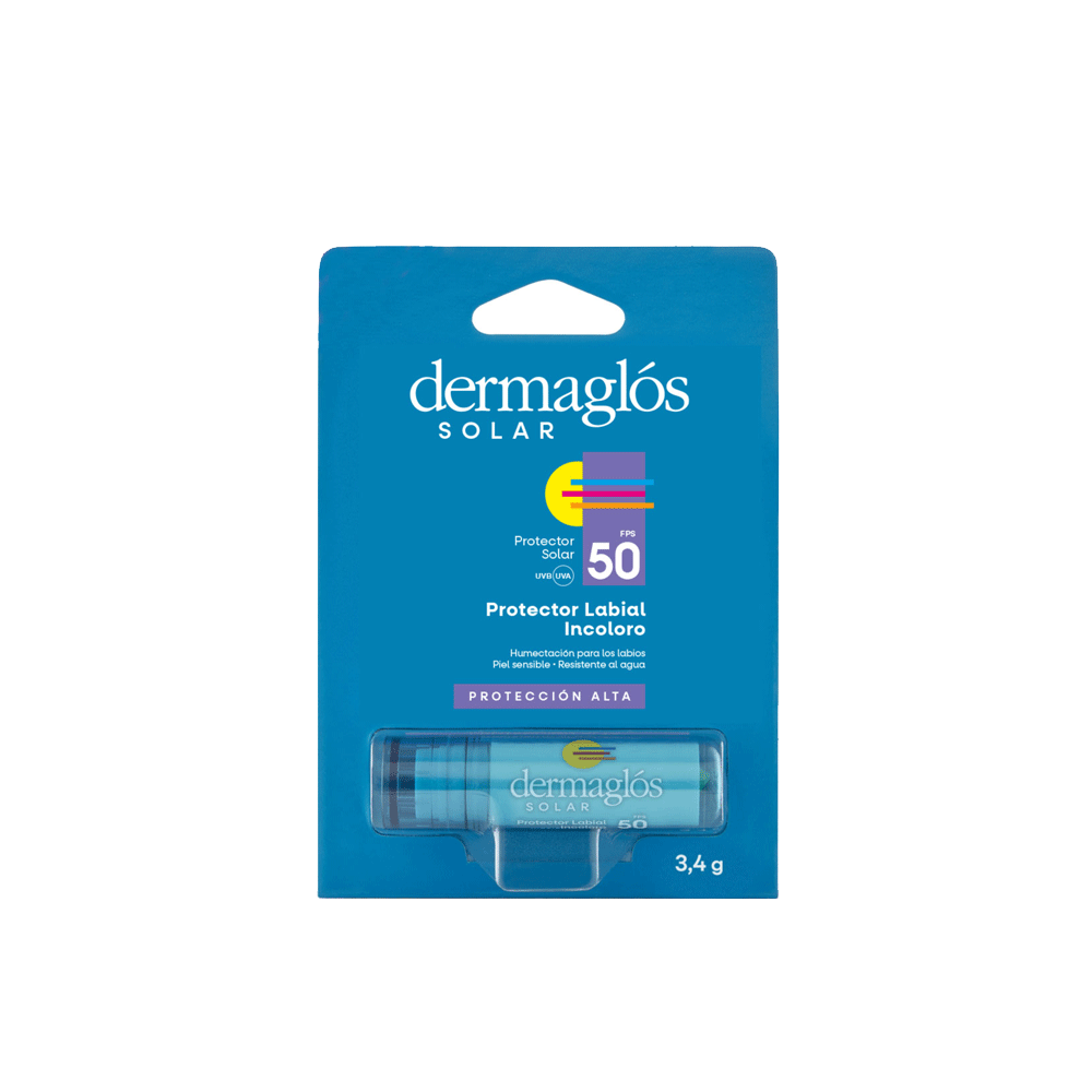 Labial Protector Dermaglos con FPS 50 x 3.4 Gr - farmaciasdelpueblo
