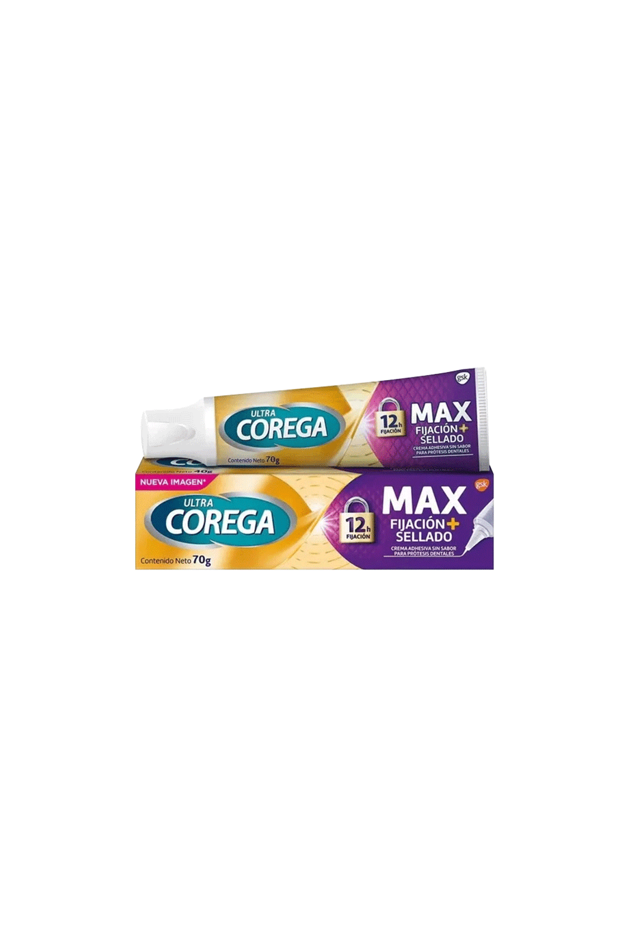 Adhesivo Ultra Corega Máximo Sellado + Fijación + Frescura x 70 gr ...