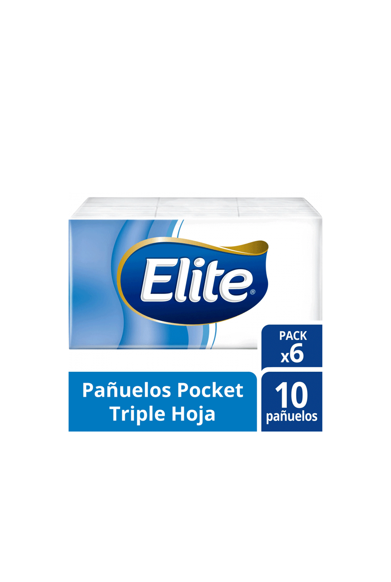 Pañuelos-descartables-Elite-soft-touch-Pack-6-x-10-unid-Elite
