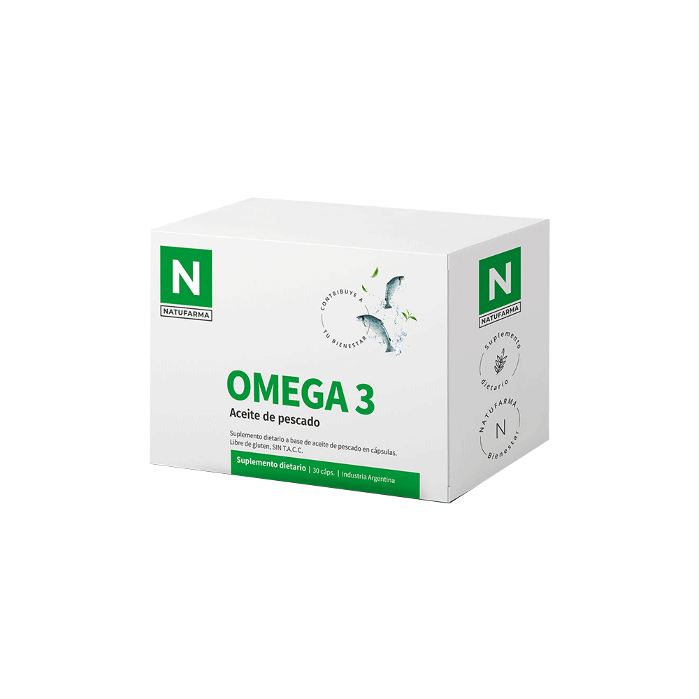 Suplemento Dietario Natufarma Omega 3 x 30 comp farmaciasdelpueblo