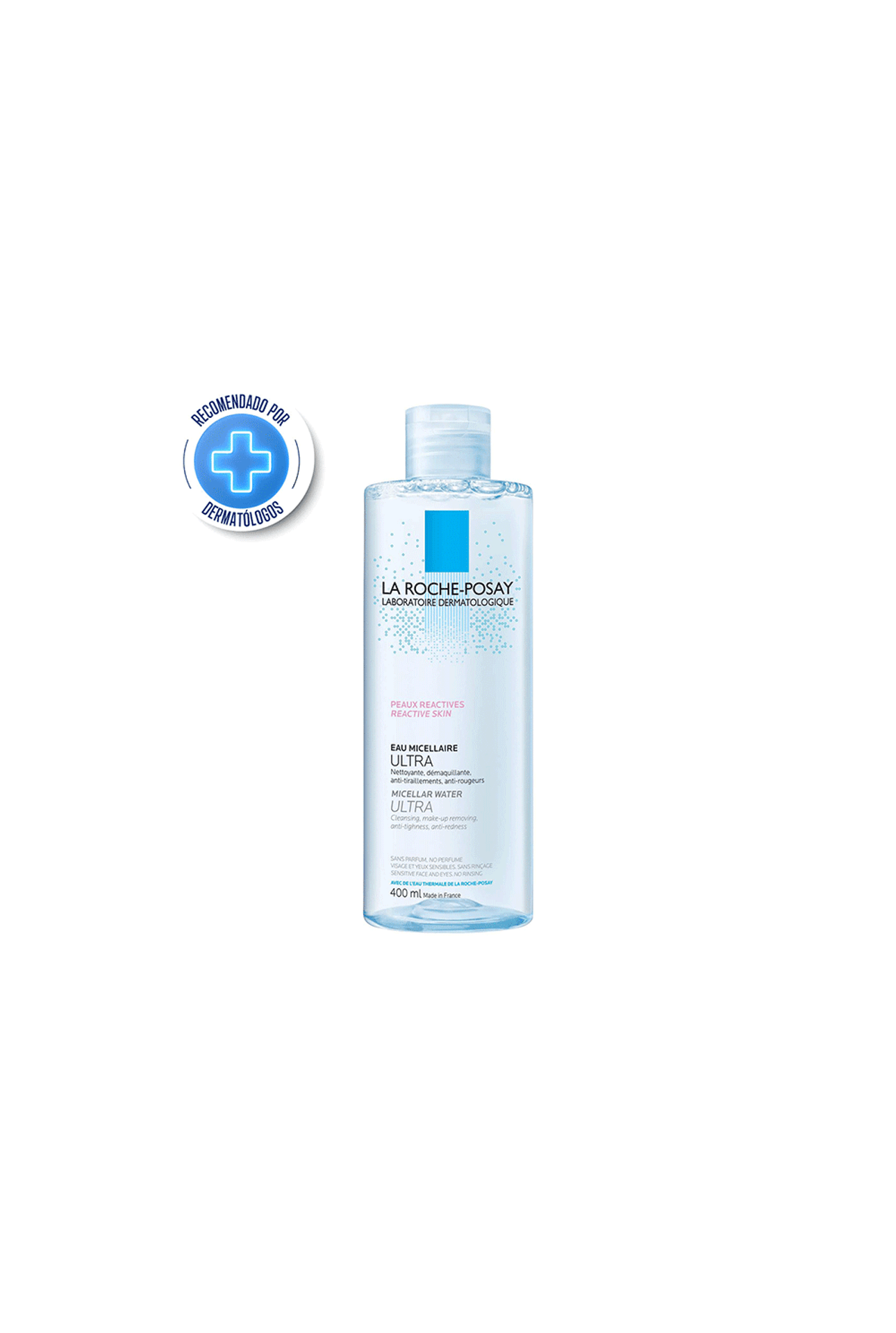 La-Roche--Posay-Agua Micelar Piel Reactiva x 400ml de La Roche-Posay-3337875528108