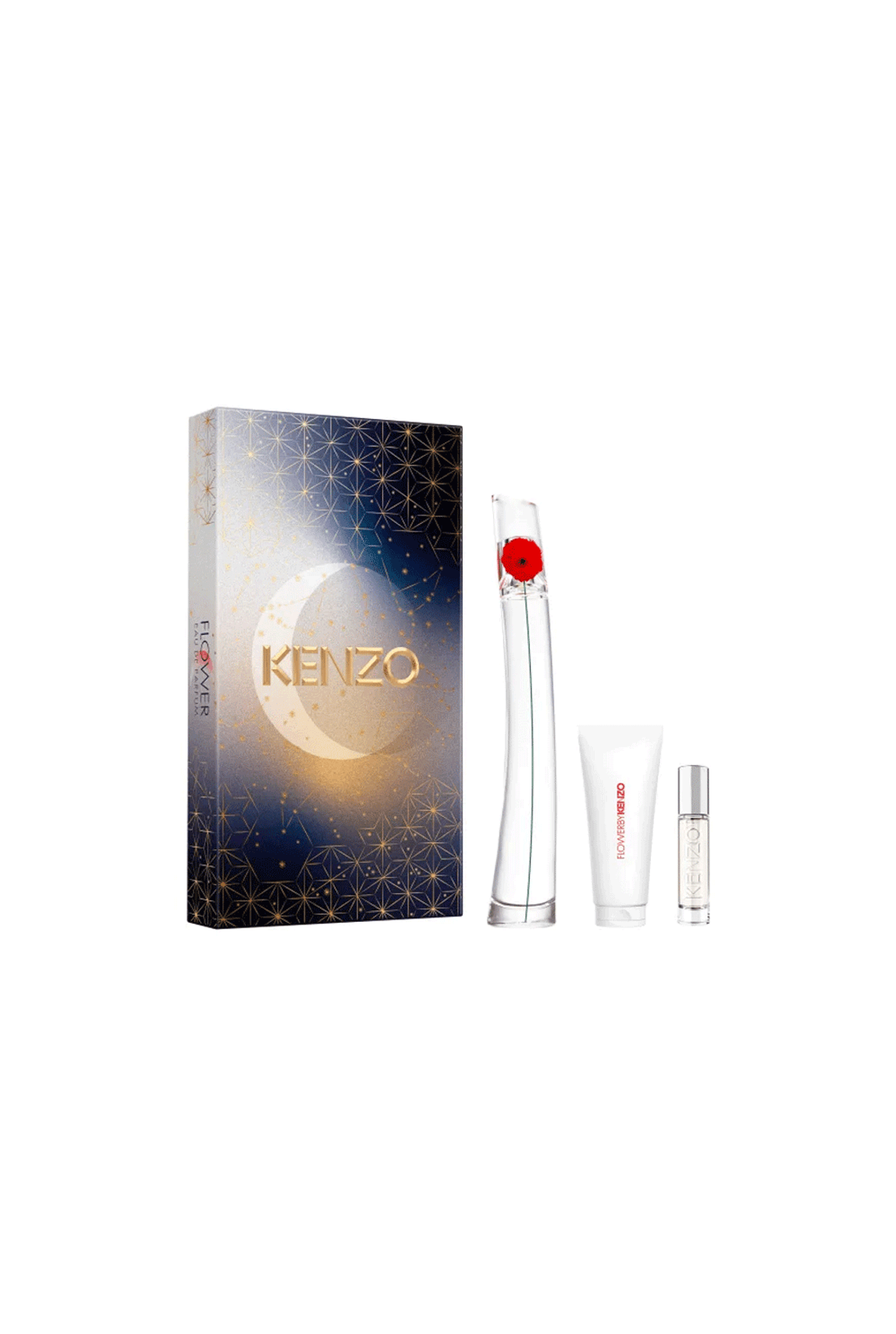 Estuche Flower by Kenzo Edp x 100 ml Travel Spray 10 ml Body Lotion 75 ml farmaciasdelpueblo